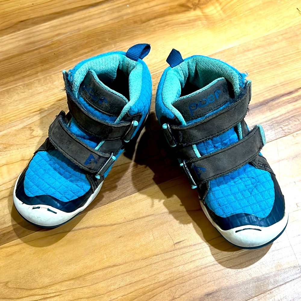 Plae Leo Shoes - Spinner Blue - Kids Size 9​